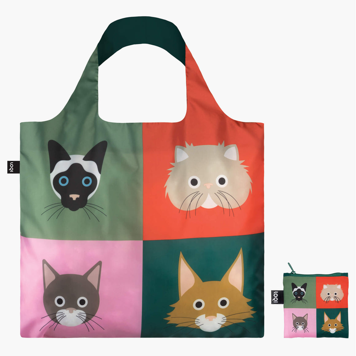 Stephen Cheetham Cats Recycled Tote Shopping Bag