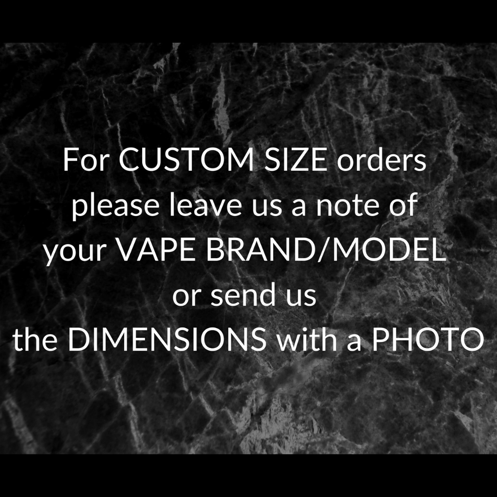 Genuine Leather Vape Box Mod Case